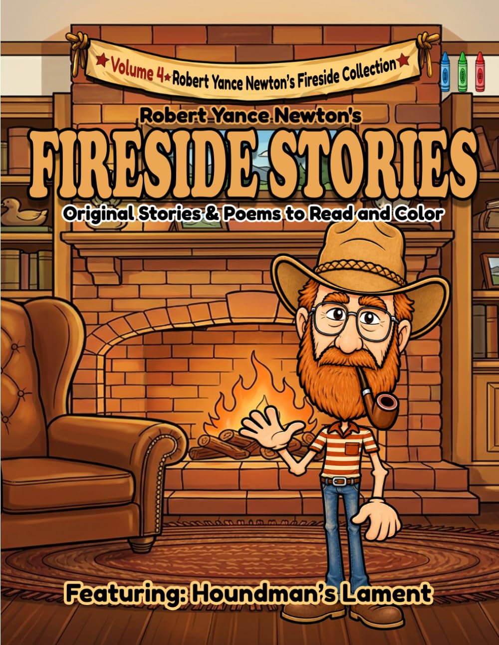 Robert Yance Newton's Fireside Collection: Original Stories & Poems to Read and Color baixar o livro de graça