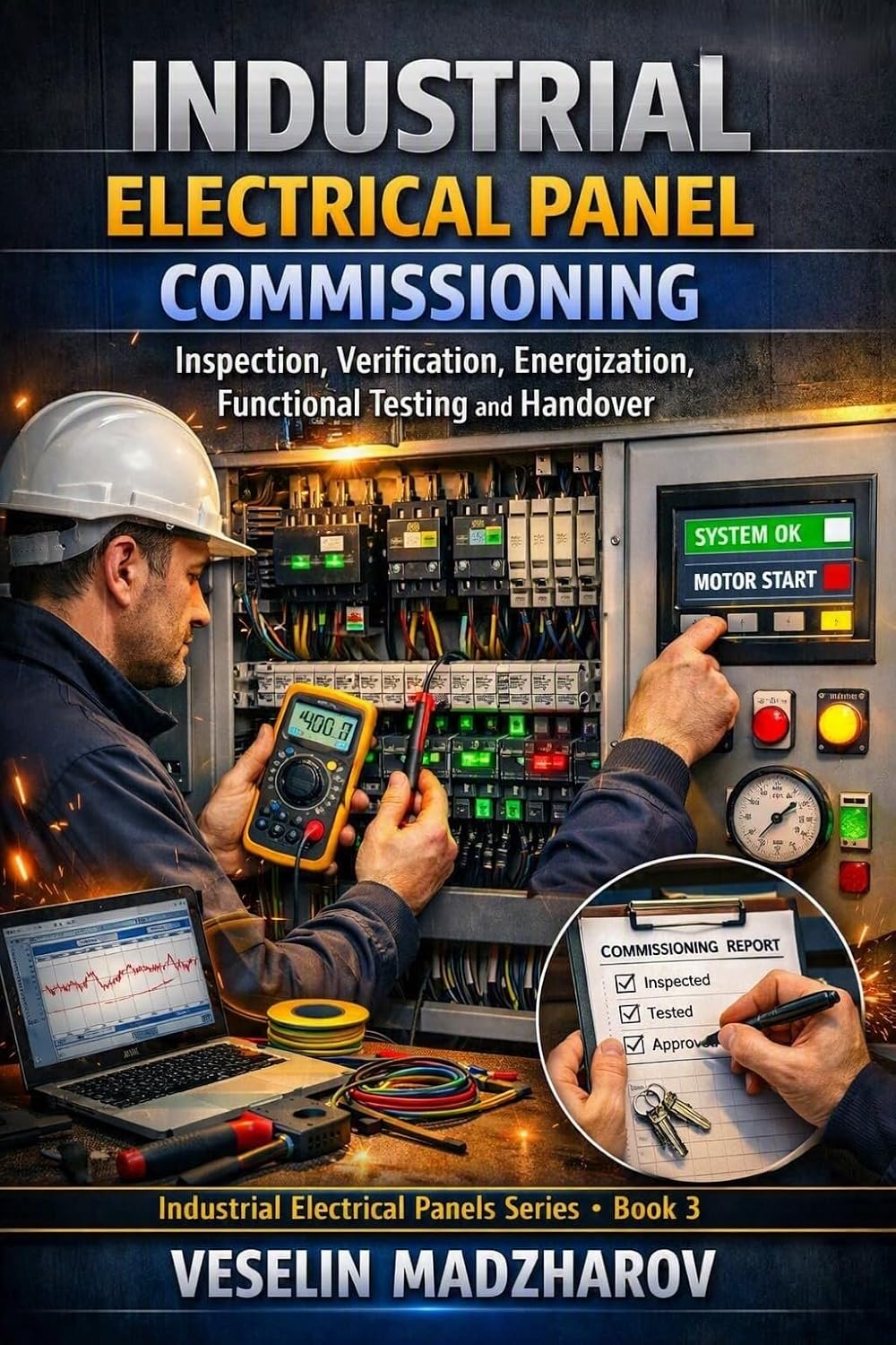 capítulo por capítulo baixar INDUSTRIAL ELECTRICAL PANEL COMMISSIONING: Inspection, Verification, Energization, Functional Testing and Handover (Industrial Electrical Panels Series Book 3) (English Edition)