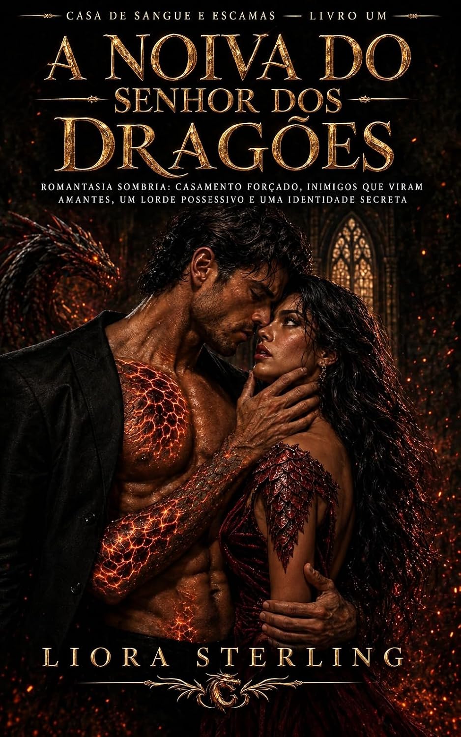 ler totalmente A Noiva do Senhor dos Dragões: Romantasia sombria: casamento forçado, inimigos que viram amantes, um lorde possessivo e uma identidade secreta (House of Blood and Scale)