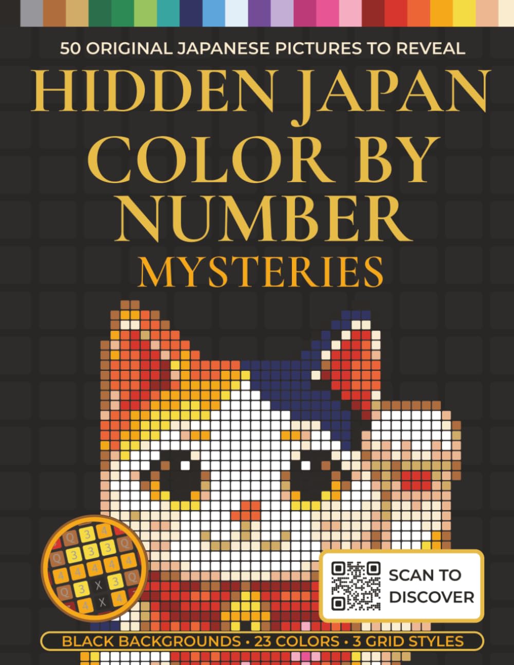 ler totalmente Hidden Japan: Color by Number Mysteries