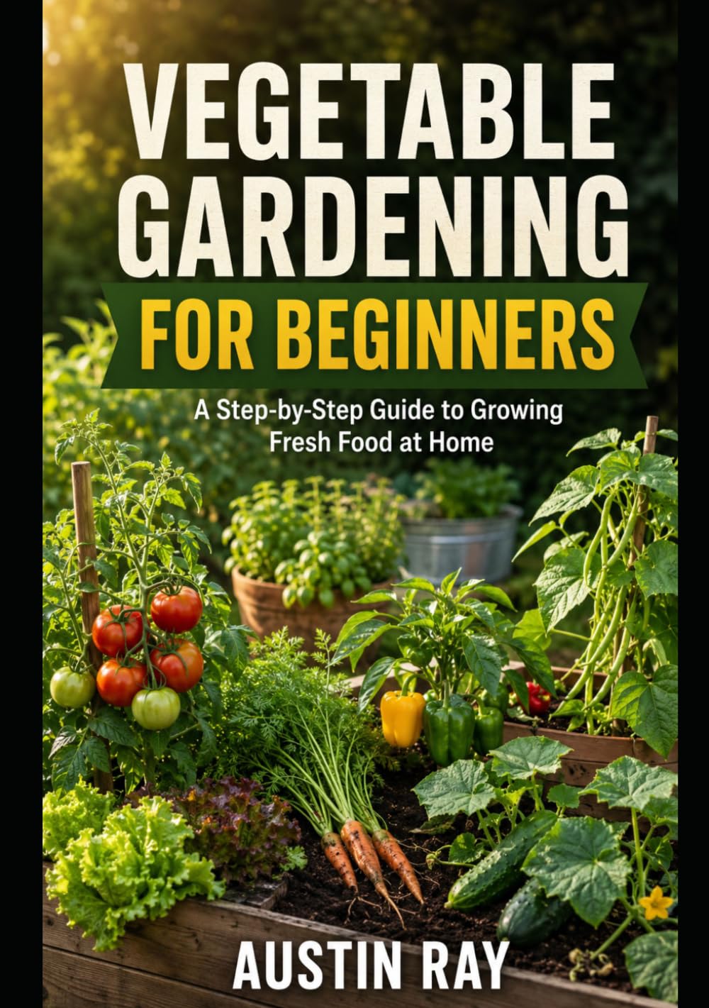 Vegetable Gardening for Beginners: A Step-by-Step Guide to Growing Fresh Food at Home baixar o livro de graça