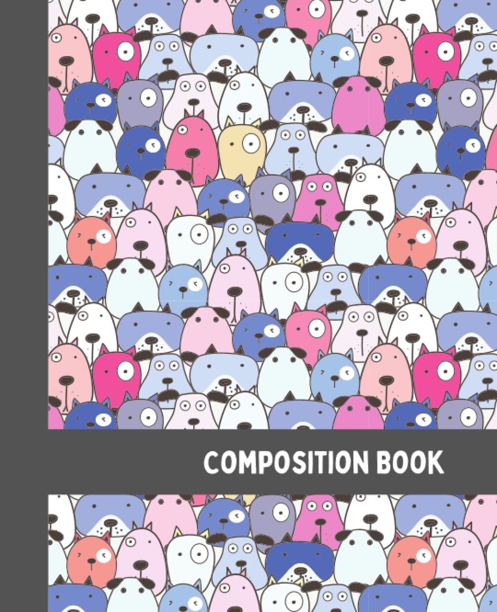 capítulo por capítulo baixar Cute Colorful Dogs Composition Notebook I Kawaii Cottagecore Aesthetic College Ruled Notebook: For Kids, Teens and Adults (7.5 x 9.25 inches) - 120 Pages