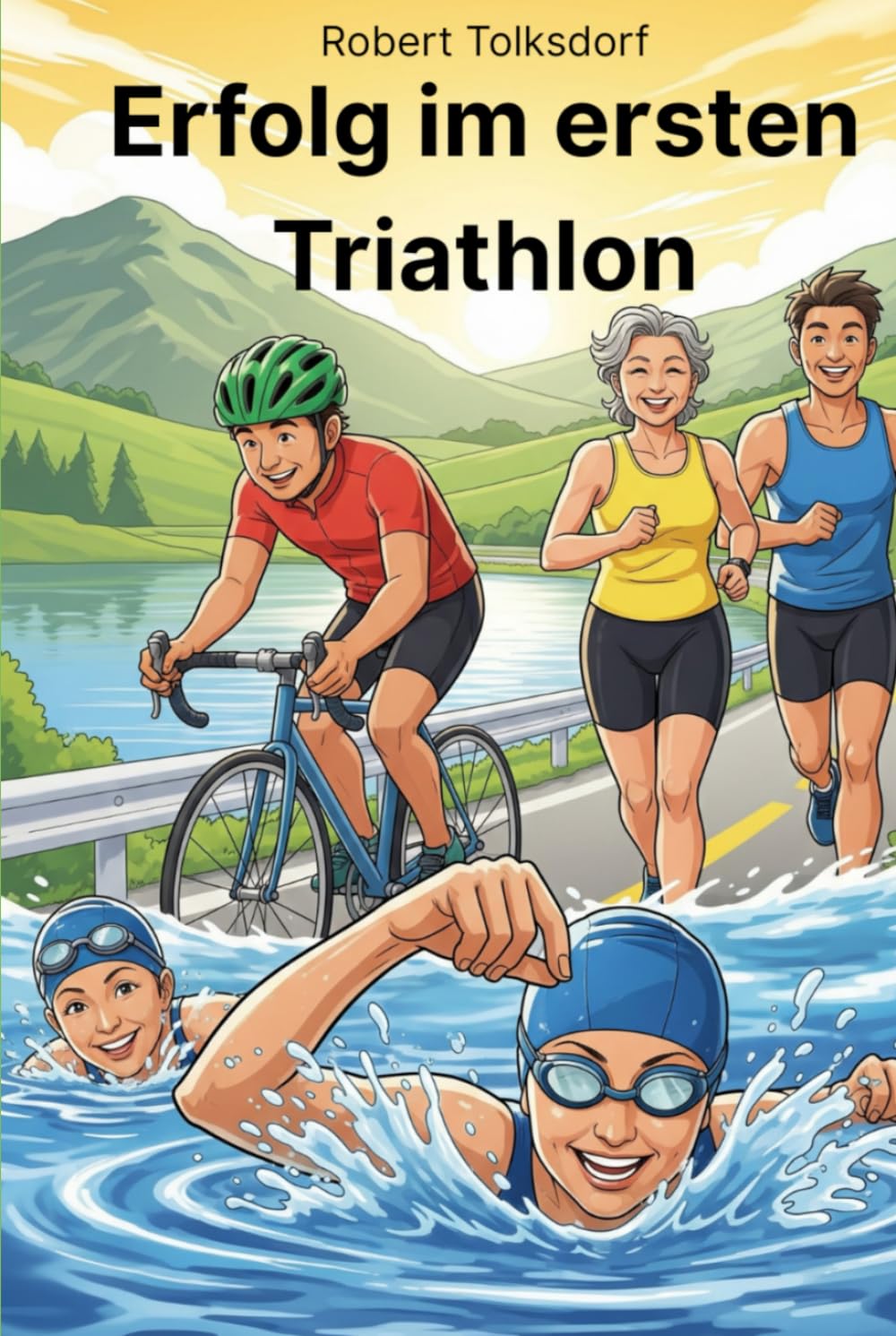 ler totalmente Erfolg im ersten Triathlon: Der Leitfaden für alle, die dachten, Triathlon wäre nur für Verrückte (German Edition)