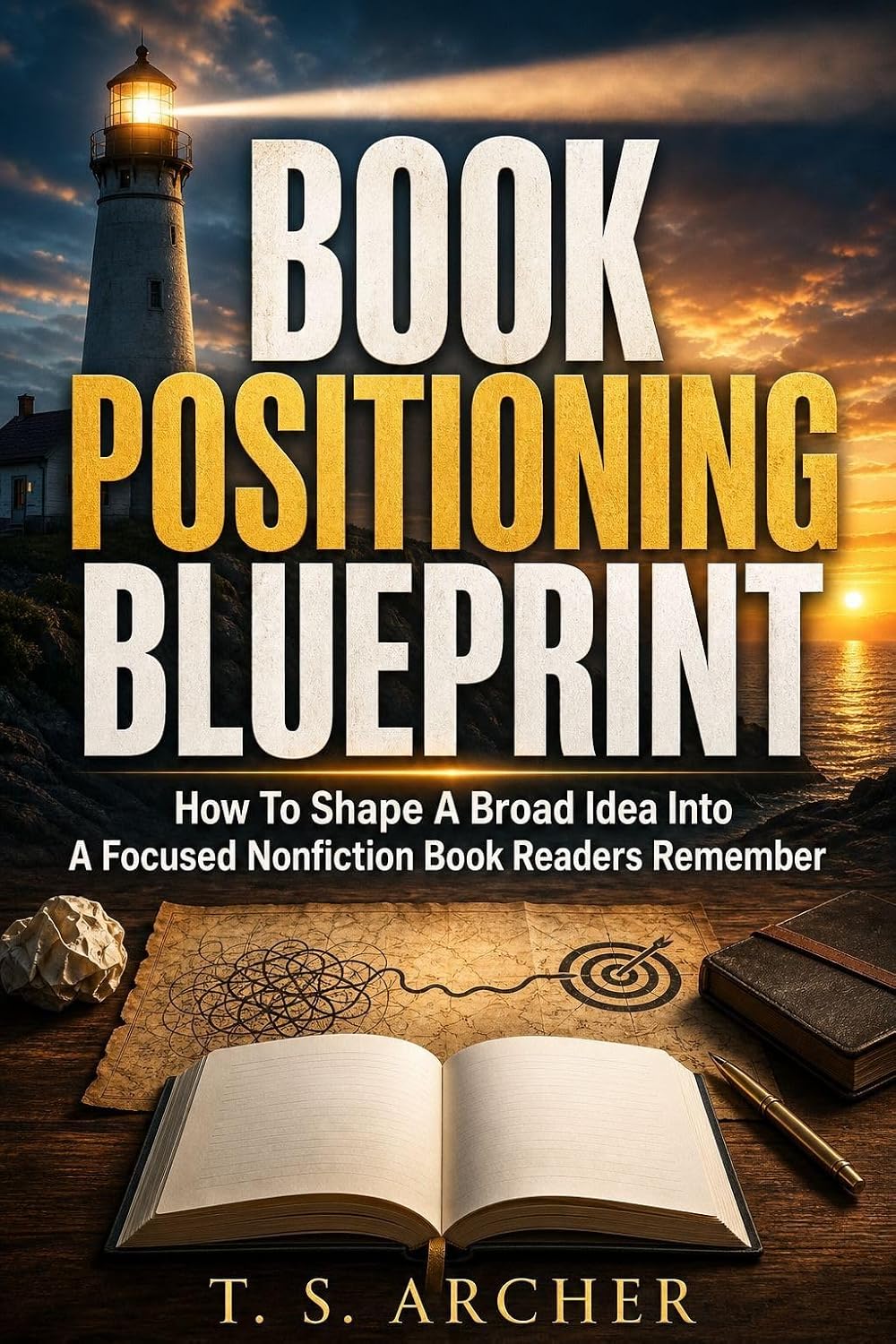 capítulo por capítulo baixar Book Positioning Blueprint: How to Shape a Broad Idea into a Focused Nonfiction Book Readers Remember (English Edition)