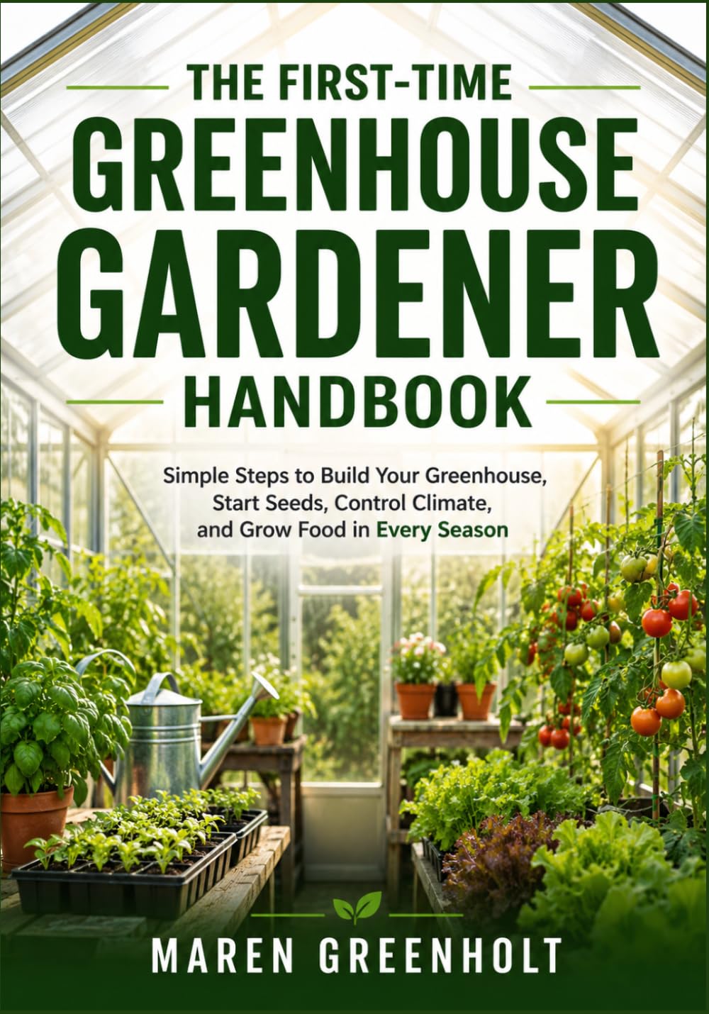 capítulo por capítulo baixar The First-Time Greenhouse Gardener Handbook: Simple Steps to Build Your Greenhouse, Start Seeds, Control Climate, and Grow Food in Every Season