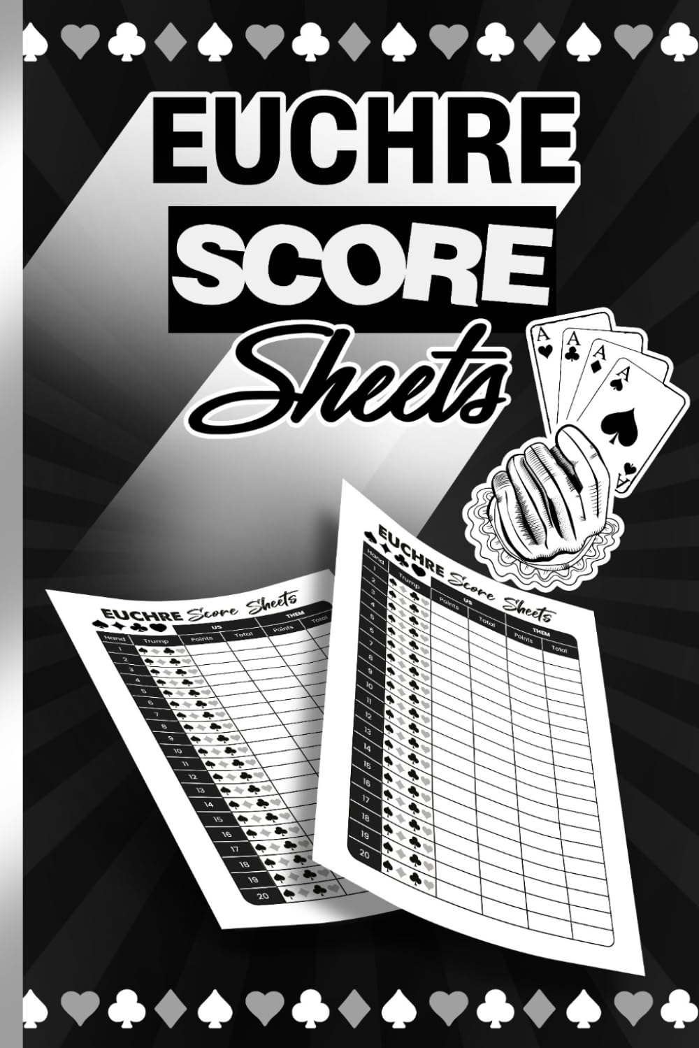 capítulo por capítulo baixar Euchre Score Sheets: 120 Sheets For Progressive Card Games Book | Perfect Scorebook for ScoreKeeping | Keeper Score Notebook