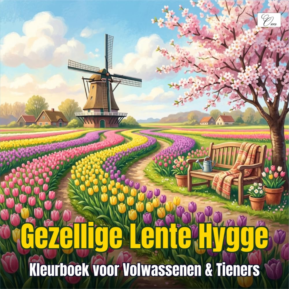 Gezellige Lente Hygge — Kleurboek voor Volwassenen & Tieners: 60 Rustgevende Lentescenes — Cottagecore Tuinen, Bloemen & Knusse Interieurs met Dikke Lijnen (Dutch Edition) baixar o livro de graça