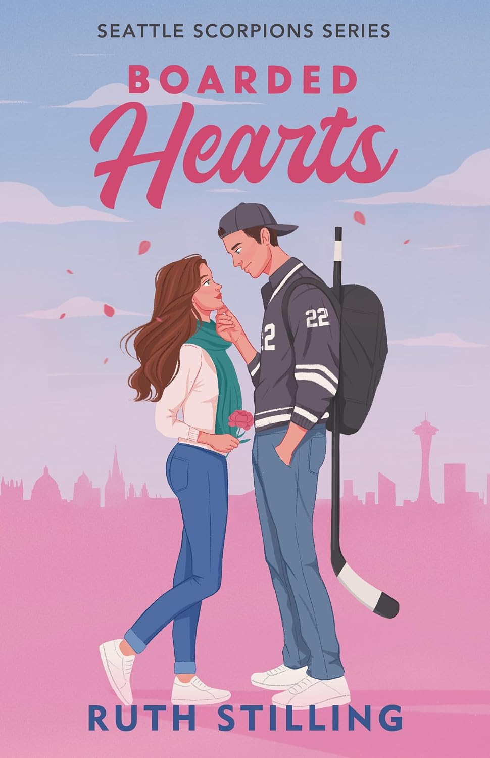 Boarded Hearts: A reformed playboy and single mom hockey romance (Seattle Scorpions Series Book 1) (English Edition) baixar o livro de graça