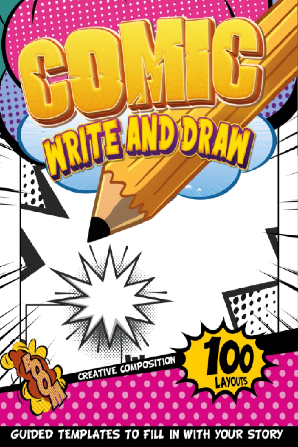 Comic Drawing Journal For Kids: Comic Anime Drawing | Fill In Comic Books For Teens | Comics Camping Notebook Journal For Girls baixar o livro de graça