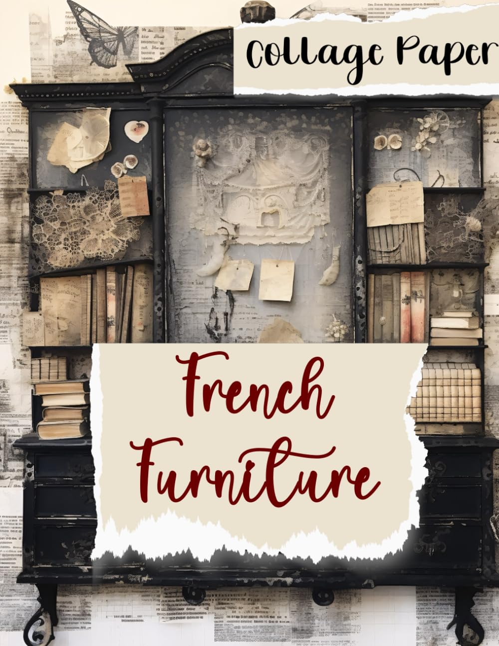 capítulo por capítulo baixar French Furniture: Collage Paper