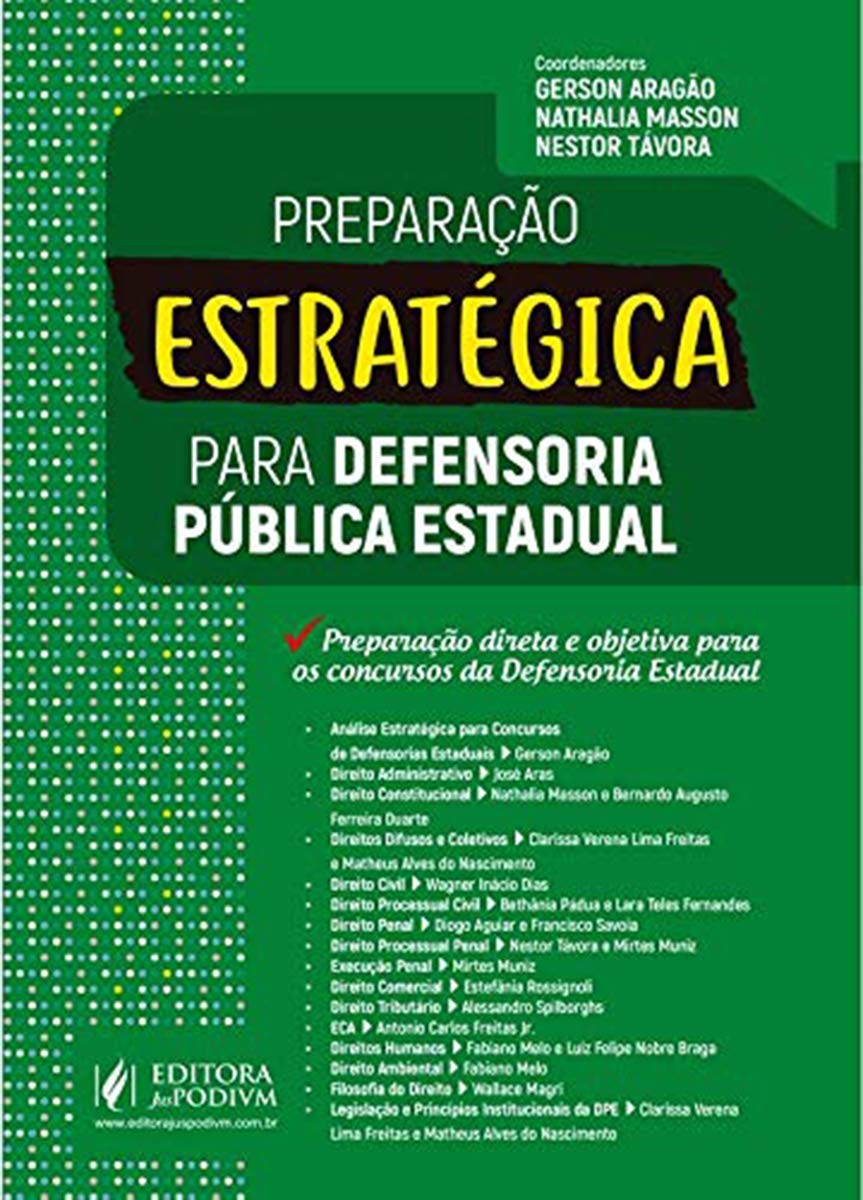 Preparação Estratégica Para Defensoria Pública Estadual baixar o livro de graça