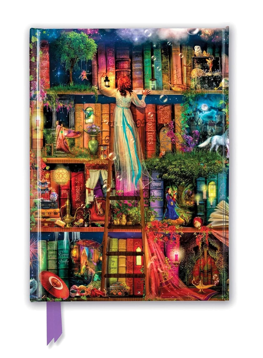 Aimee Stewart: Treasure Hunt Bookshelves (Foiled Journal) baixar livro de graça