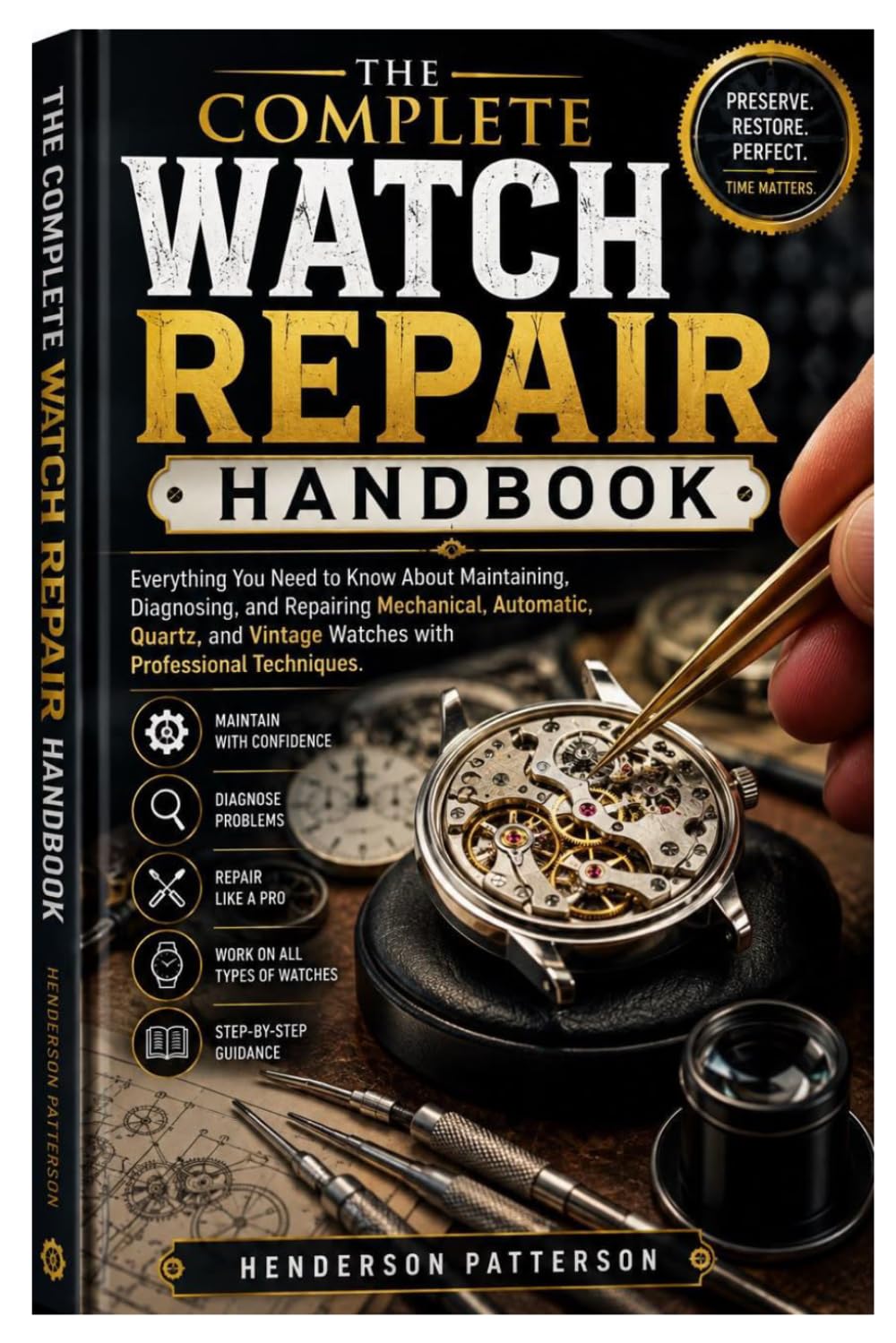The Complete Watch Repair Handbook: Everything You Need to Know About Maintaining, Diagnosing, and Repairing Mechanical, Automatic, Quartz, and Vintage Watches with Professional Techniques. baixar livro de graça