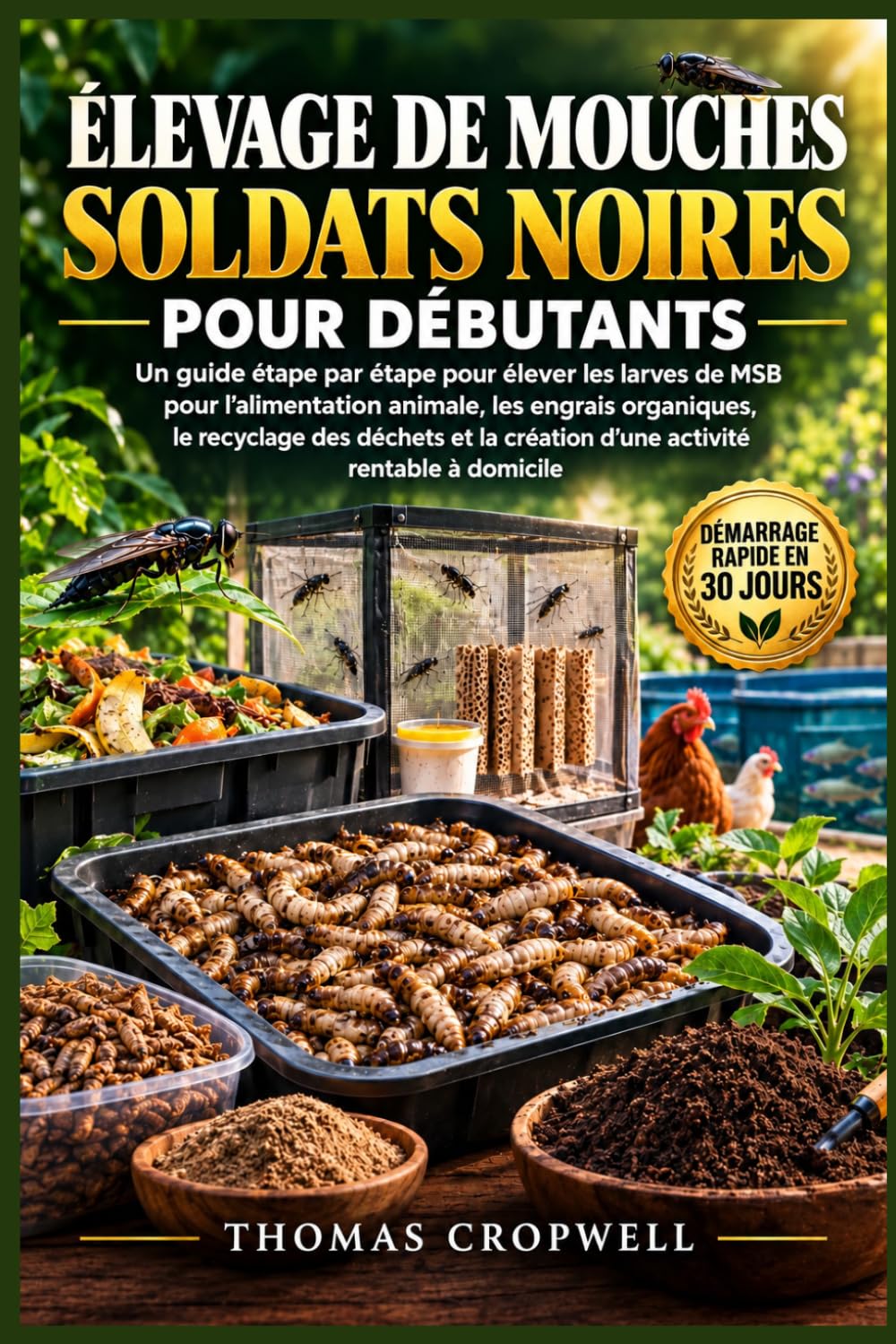 ler totalmente Élevage De Mouches Soldat Noir Pour Débutants: Guide étape par étape pour l'élevage de larves de mouche soldat noire destinées à l'alimentation... création d'une entreprise rentable à domicile
