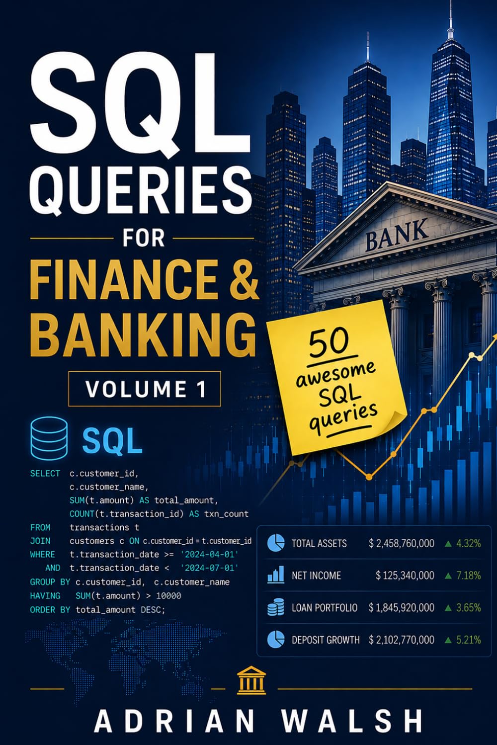 capítulo por capítulo baixar SQL Queries for Finance & Banking · Volume 1