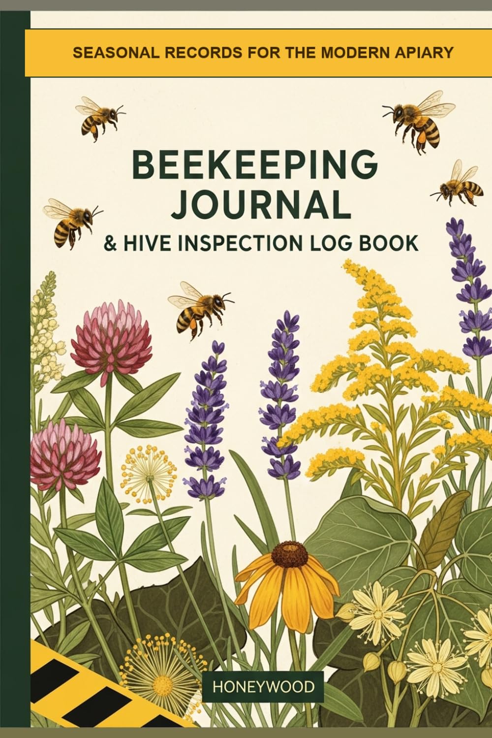 capítulo por capítulo baixar Beekeeping Journal & Hive Inspection Log Book: A Year-Round Beekeeper's Record Book for Colony Health, Queen Tracking, Honey Yield & Varroa Management | Seasonal Protocols Included | 120 Inspections