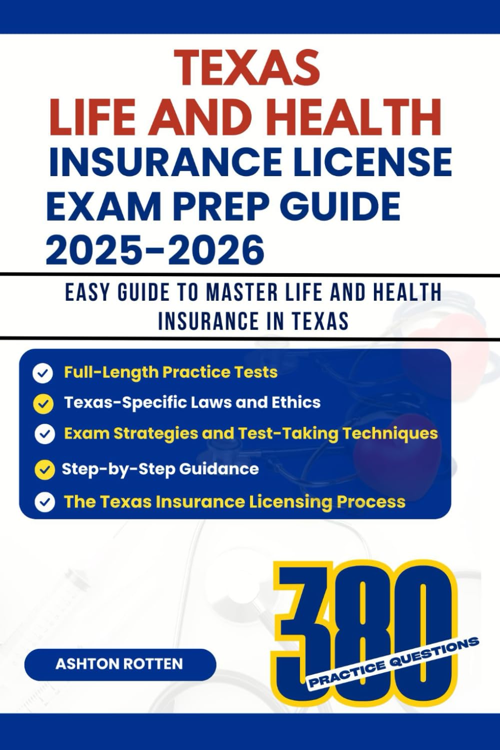 TEXAS LIFE AND HEALTH INSURANCE LICENSE EXAM PREP GUIDE 2025-2026: EASY GUIDE TO MASTER LIFE AND HEALTH INSURANCE IN TEXAS baixar livro de graça