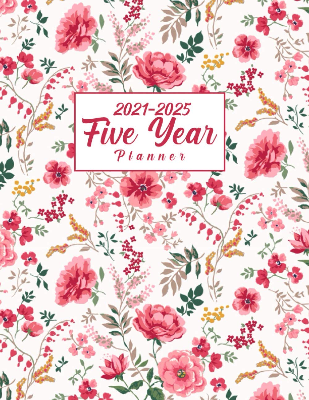ler totalmente 2021-2025 5-Year Monthly Planner: 2021-2025 Monthly Five Year Planner, Personal Agenda Schedule Organizer 60 Months and Appointment book