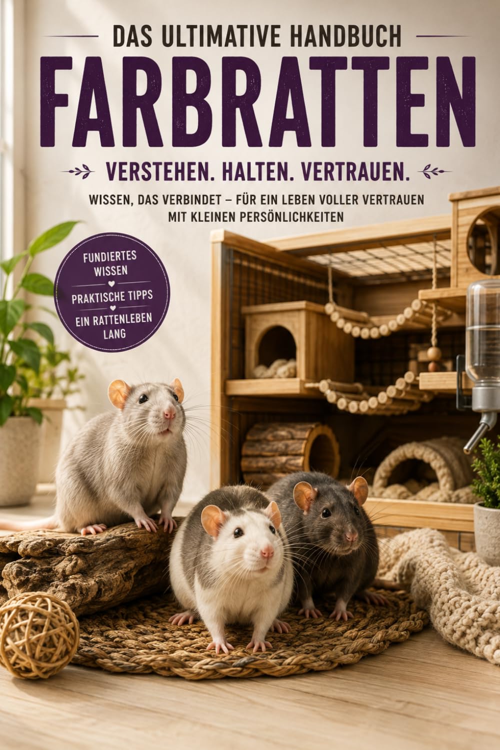 Die Farbratte – Artgerecht halten, ernähren und verstehen: Von der Anschaffung bis zum Lebensende: Haltung, Fütterung, Gesundheit, Vergesellschaftung... domestizierten Wanderratte (German Edition) baixar o livro de graça