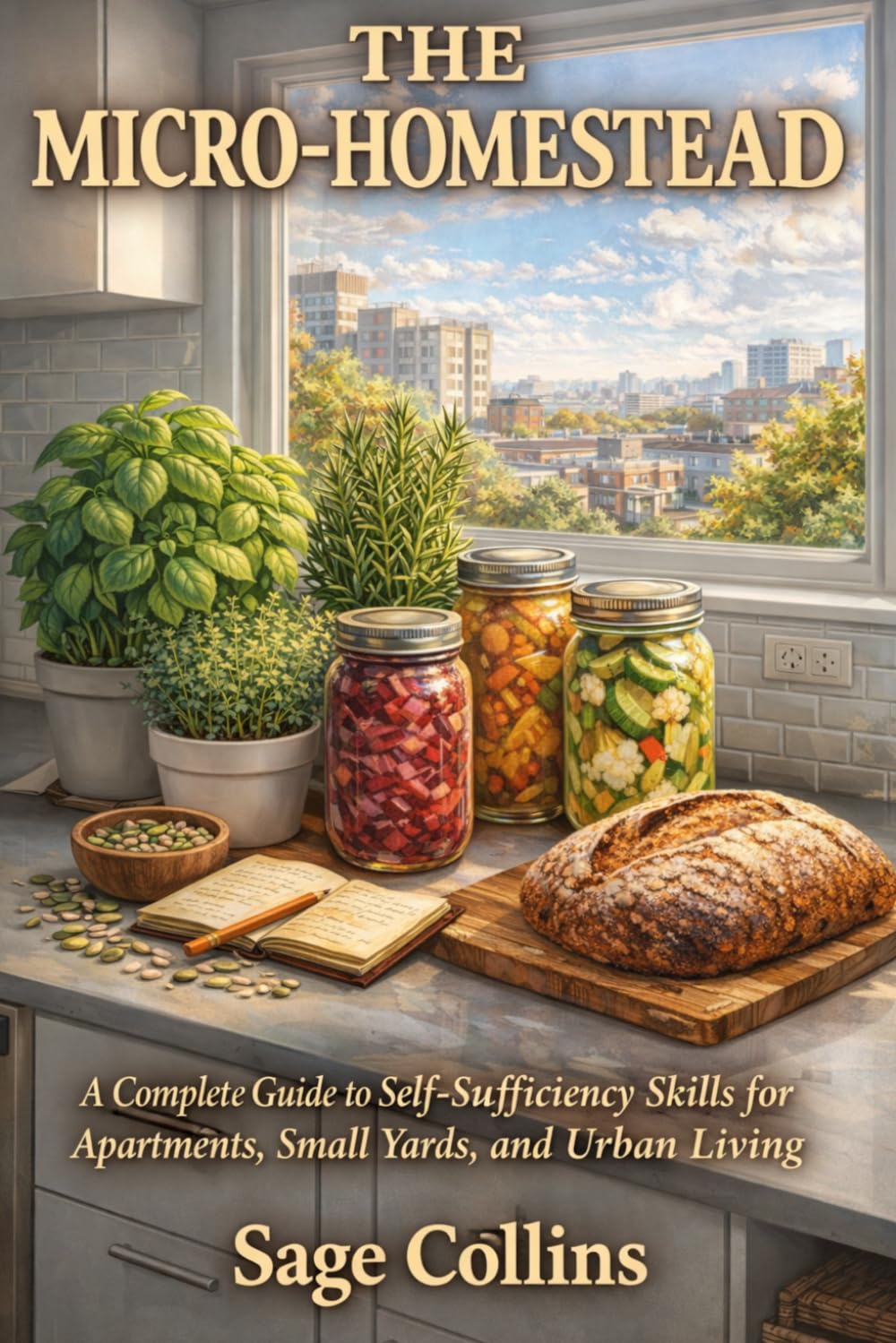 ler totalmente The Micro-Homestead: A Complete Guide to Self-Sufficiency Skills for Apartments, Small Yards, and Urban Living