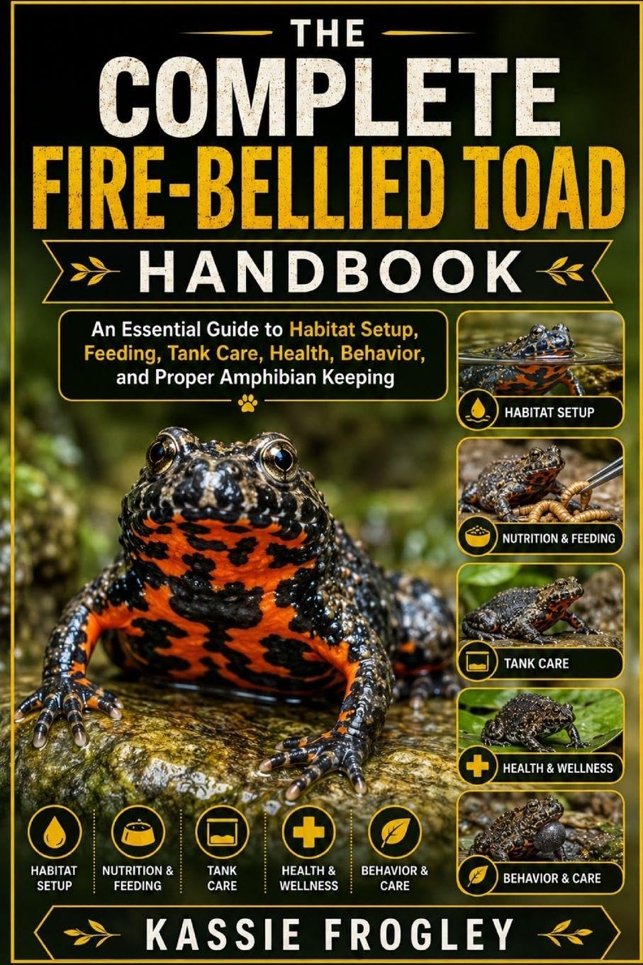 The Complete Fire-Bellied Toad Handbook: An Essential Guide to Habitat Setup, Feeding, Tank Care, Health, Behavior, and Proper Amphibian Keeping baixar o livro de graça
