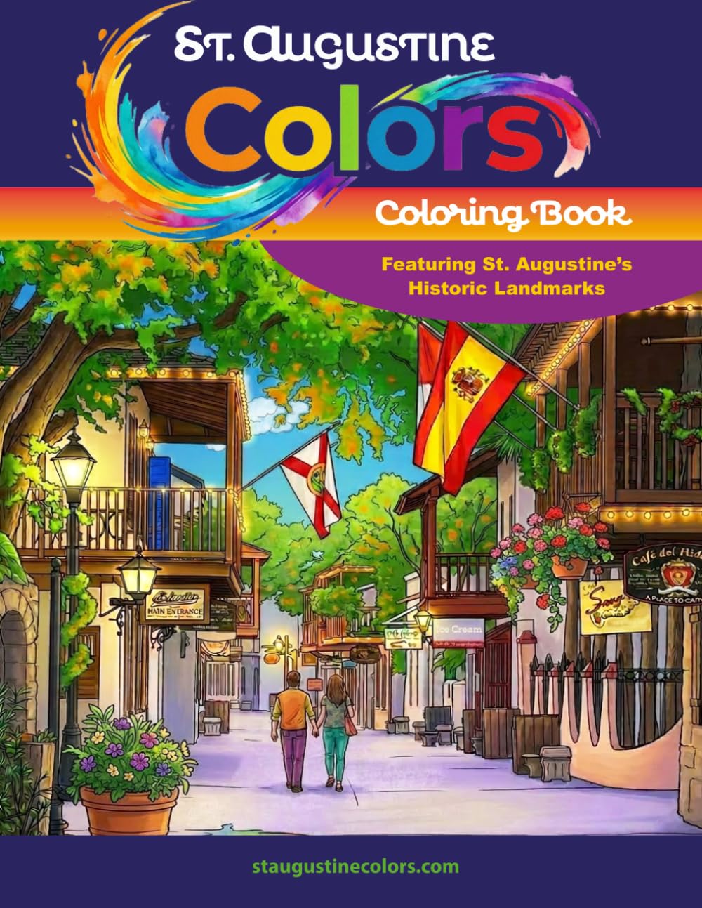 St. Augustine Colors Coloring Book: Featuring St. Augustine’s Historic Landmarks baixar o livro de graça