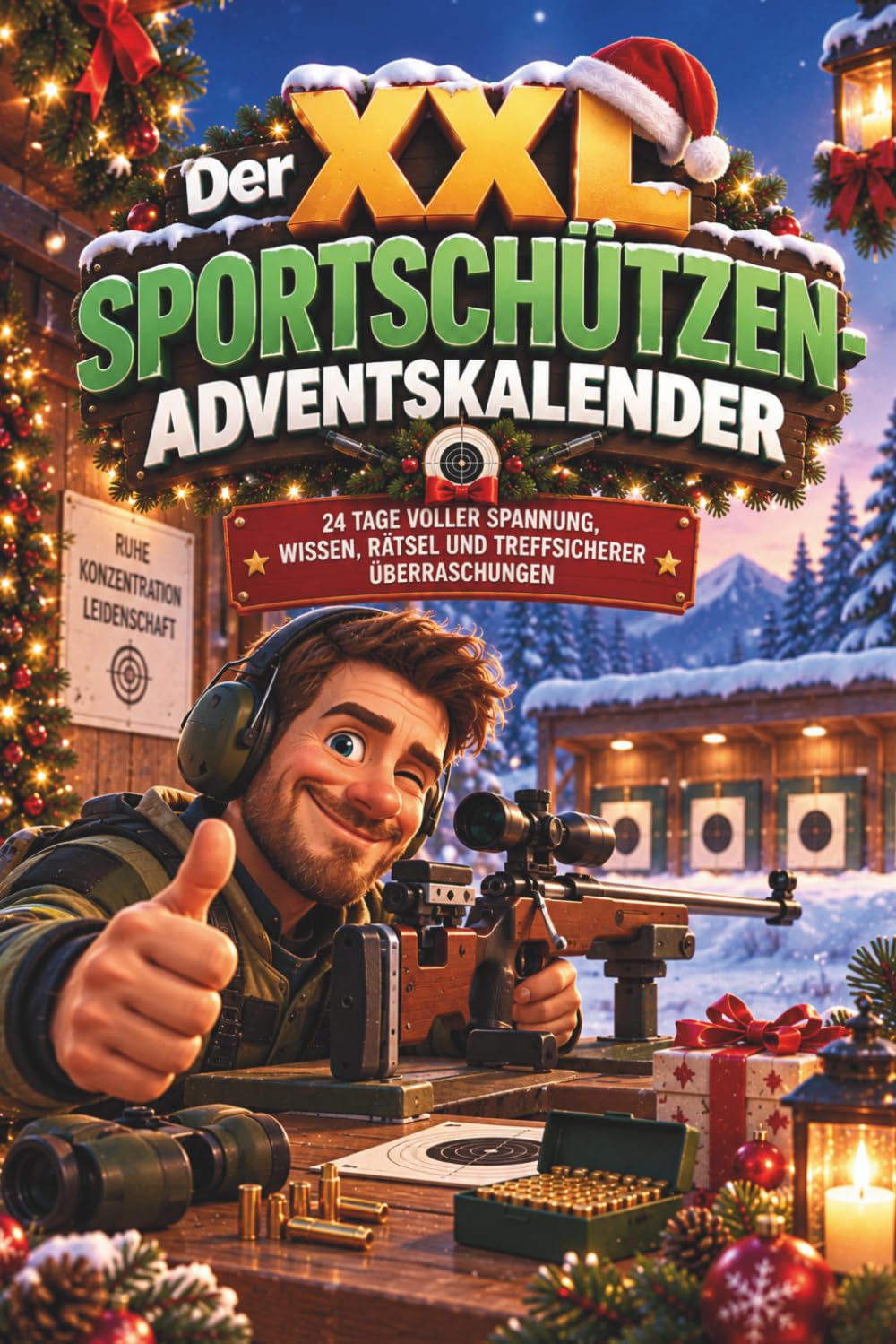 Der XXL Sportschützen-Adventskalender - 24 zielsichere Überraschungen mit Ausmalbildern, Rätseln, Mitmachseiten, kuriosen Fakten, unnützem Wissen über... Schützen und Sportschützen (German Edition) baixar livro de graça