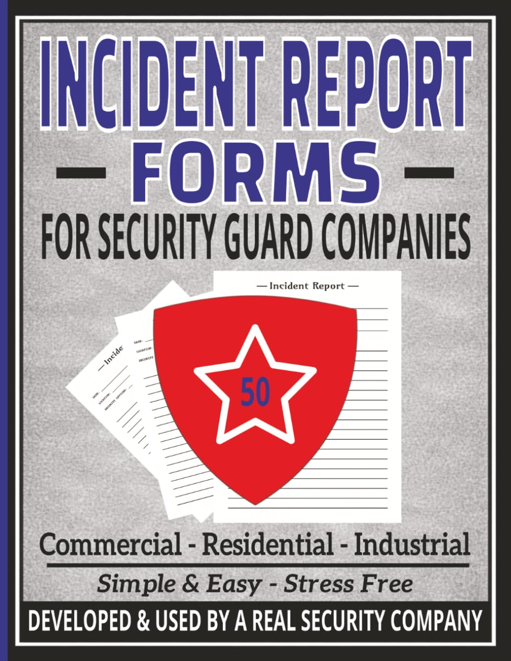 INCIDENT REPORT FORMS (50) • FOR SECURITY GUARD COMPANIES: Simple & Easy Daily Security Officer Logbook Sheets | Security & Patrol Activity, Event, &... Security Service Businesses | 8.5x11 Inches baixar livro de graça