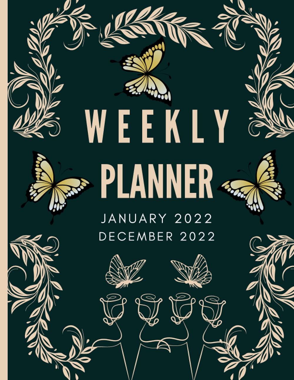 WEEKLY PLANNER JANUARY 2022-DECEMBER 2022: 2022 Planner Weekly and Monthly; January to December 2022 Planner Calendar for Women with Simple Pretty Cover; Size extra large 8.5X11 inch baixar o livro de graça