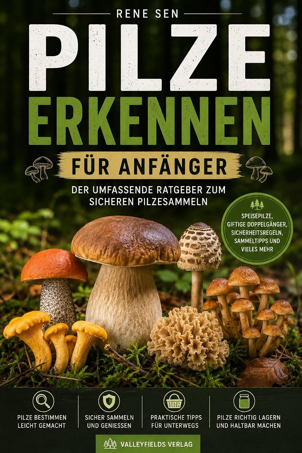 Pilze erkennen für Anfänger: Der umfassende Ratgeber zum sicheren Pilzesammeln – Speisepilze bestimmen, giftige Doppelgänger erkennen, Sammelregeln verstehen... – Natürlich Selbstversorgt) (German Edition) baixar o livro de graça