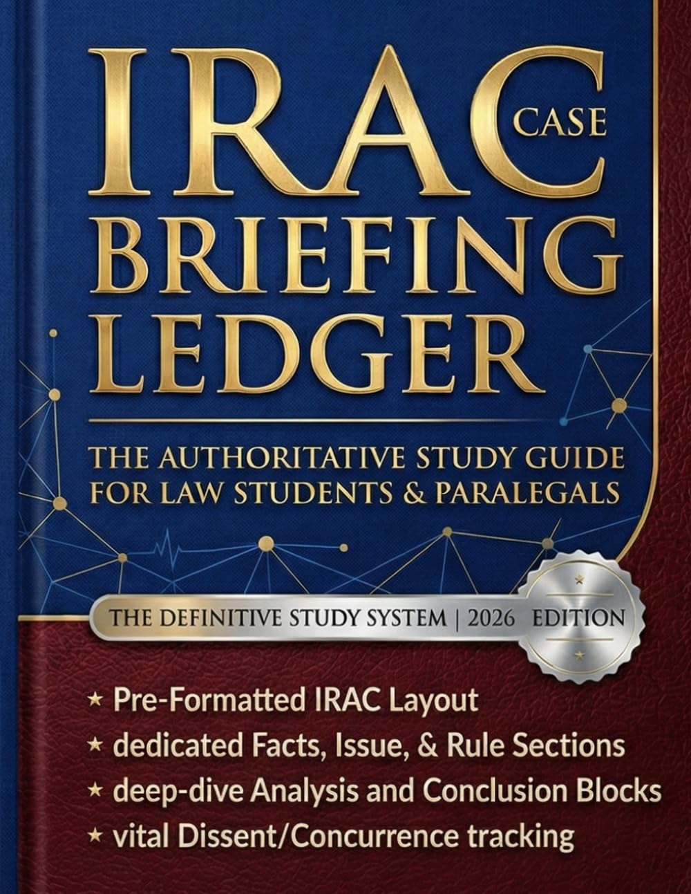 capítulo por capítulo baixar IRAC CASE BRIEFING LEDGER: The Definitive Study System & Courtroom Organizer for Law Students | 2026 Edition