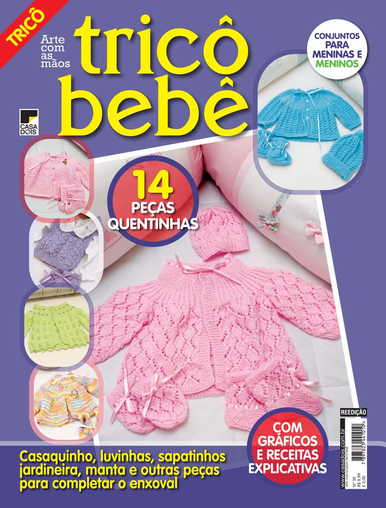 ler totalmente Trico Bebê 35 – Arte com as Mãos
