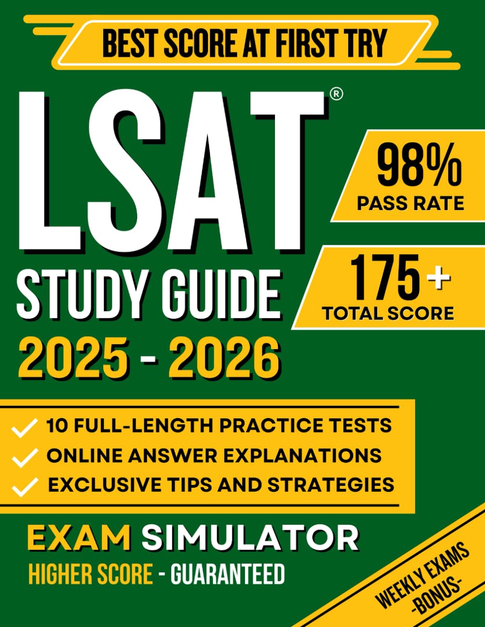 LSAT STUDY GUIDE: The Complete Exam Prep with 10 Full-Length Practice Tests, 3000+ Practice Questions, Effective Strategy System | Includes 200 Flashcards & Online Tools for a Best Score! baixar o livro de graça