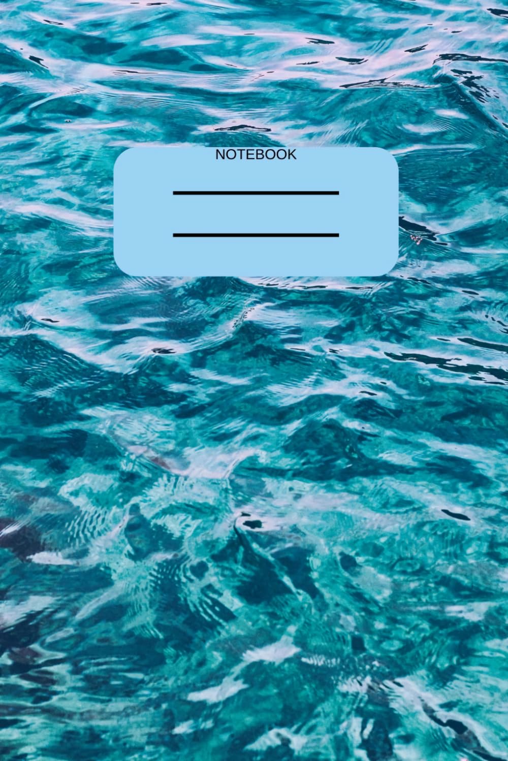 Notebook: Tranquil Tides - Lined Journal with Serene Sea Cover baixar livro de graça