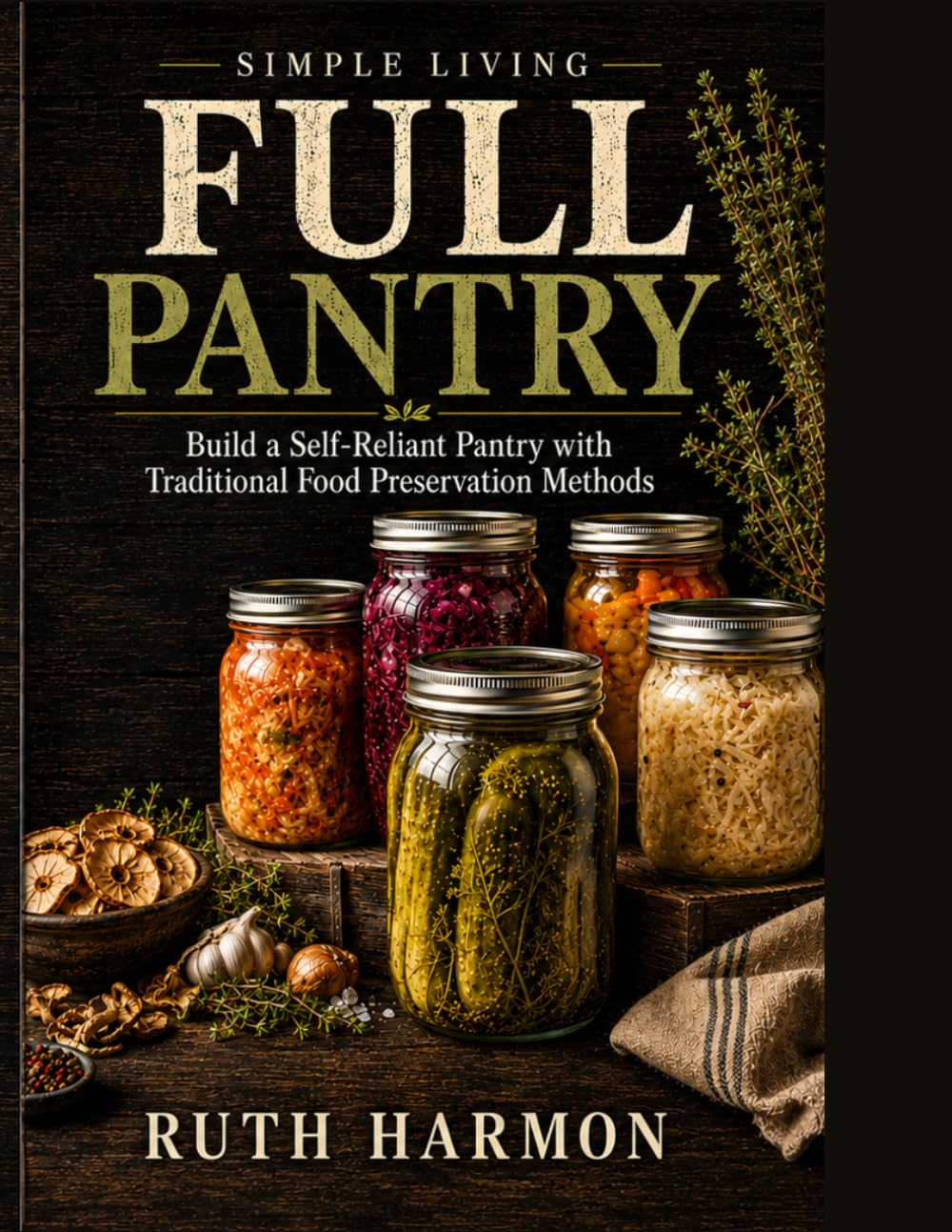Simple Living, Full Pantry: A Traditional Step-by-Step Guide to Fermenting, Canning, Dehydrating, and Storing Food the Old-Fashioned Way baixar o livro de graça