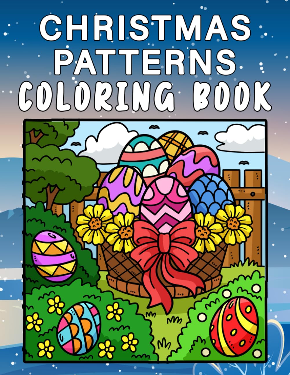 ler totalmente Christmas Patterns Coloring Book: Beautiful Cozy Christmas for Adults Colorful Pages for Winter Holidays to Stress Relief and Relaxation