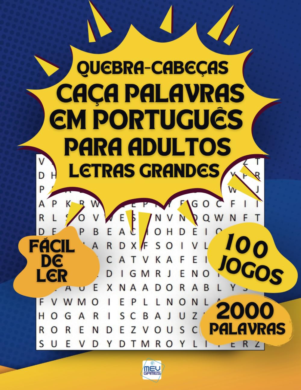capítulo por capítulo baixar Caça Palavras: Portuguese Word Search For Adults Large Print – Letras Grandes | Livro em português com 100 Jogos & + de 2000 palavras | Grande Formato... e Viagens | MEV Games (Portuguese Edition)