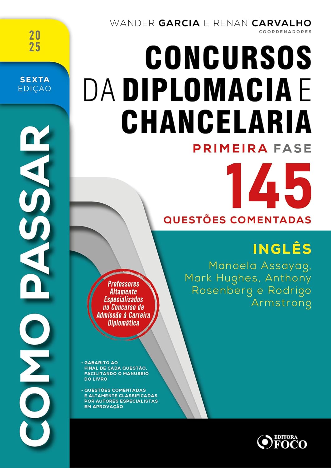 ler totalmente Como Passar em Concursos de Diplomacia e Chancelaria - 6ª Ed - 2025: Inglês - 145 questões comentadas (English Edition)