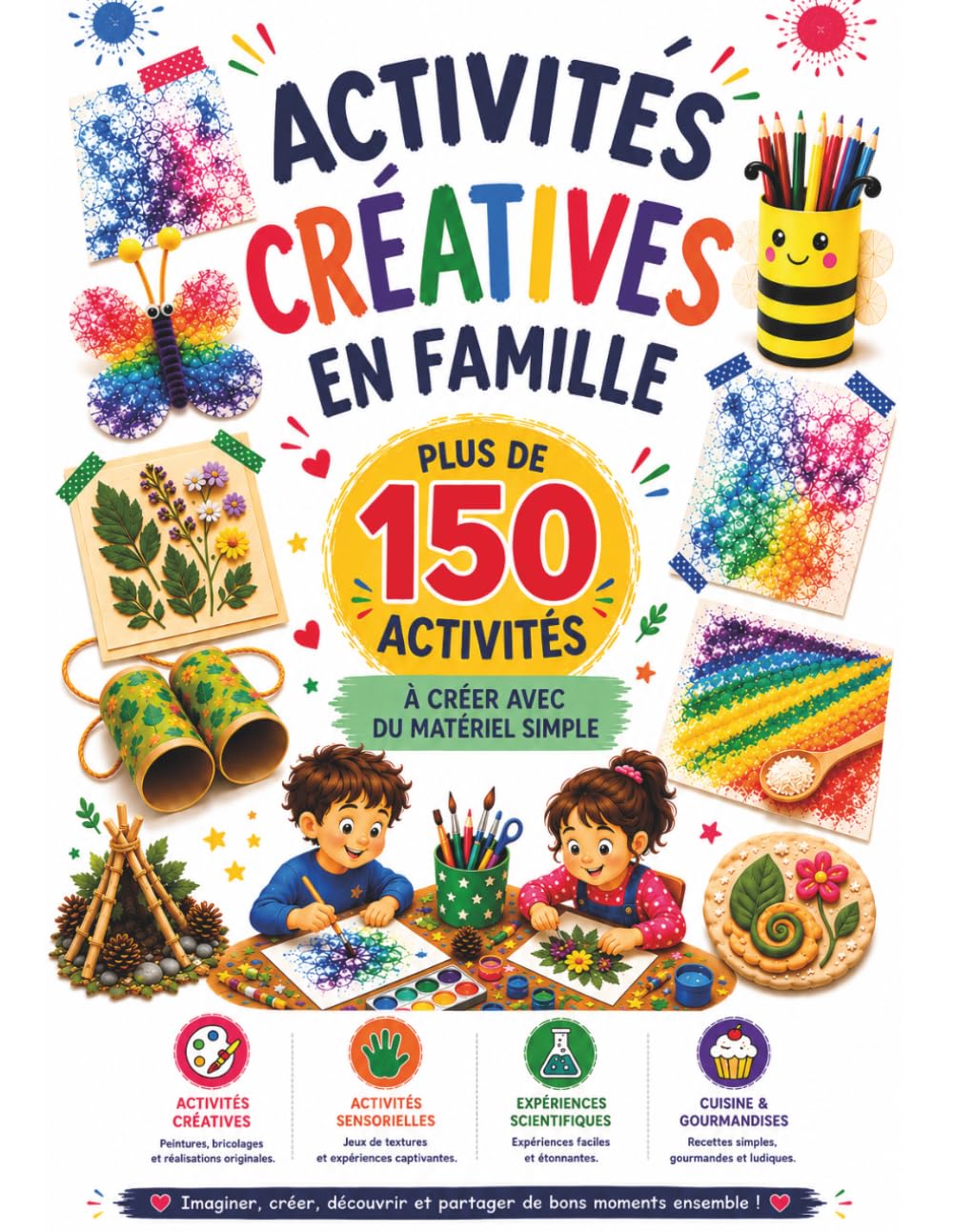 ler totalmente ACTIVITÉS CRÉATIVES EN FAMILLE: PLUS DE 150 ACTIVITÉS À CRÉER AVEC DU MATÉRIEL SIMPLE (French Edition)