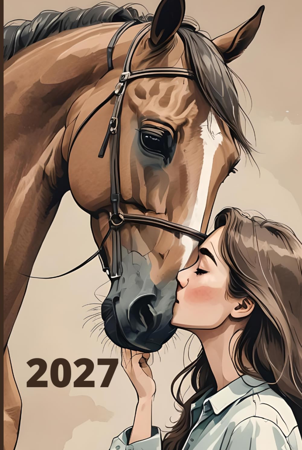 ler totalmente 2027 Horse Diary: EQUESTRIAN GIFT FOR WOMEN to keep track of weekly riding stats, training aims, competition dates and more