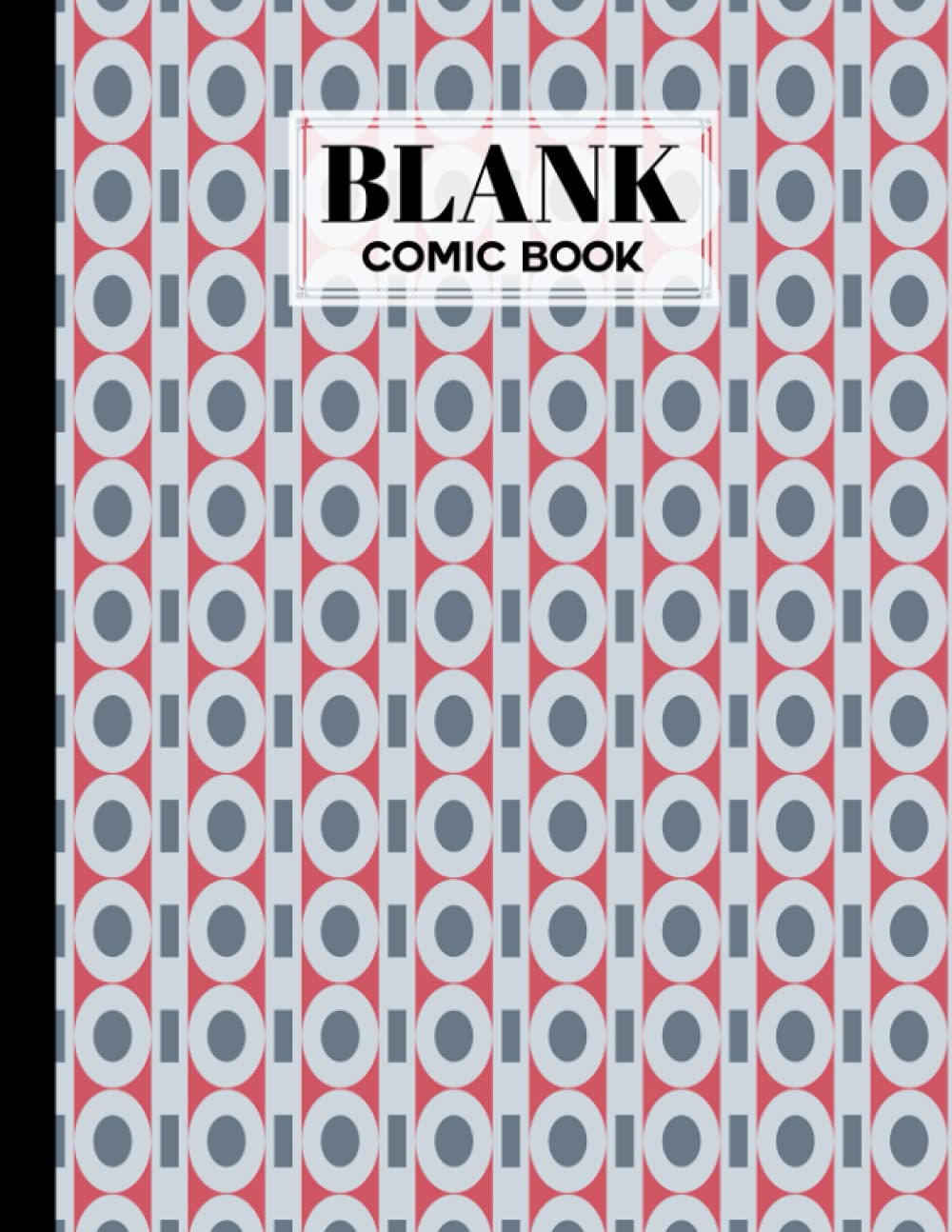 Blank Comic Book: Rectangles Cover Blank Comic Book, Create Your Own Story, Journal, Notebook, Sketchbook for Kids and Adults, 120 Pages - Size 8.5" x 11" Notebook by Norbert Wunderlich baixar livro de graça