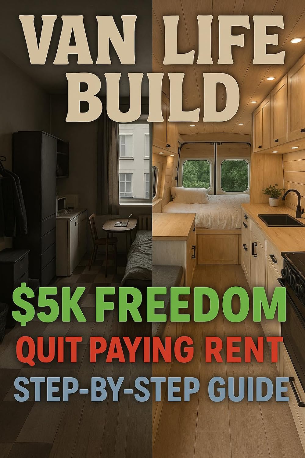 VAN LIFE BUILD: CONVERT YOUR VAN FOR UNDER $5K: DIY Electrical, Plumbing & Layouts – No Experience Needed (English Edition) baixar o livro de graça
