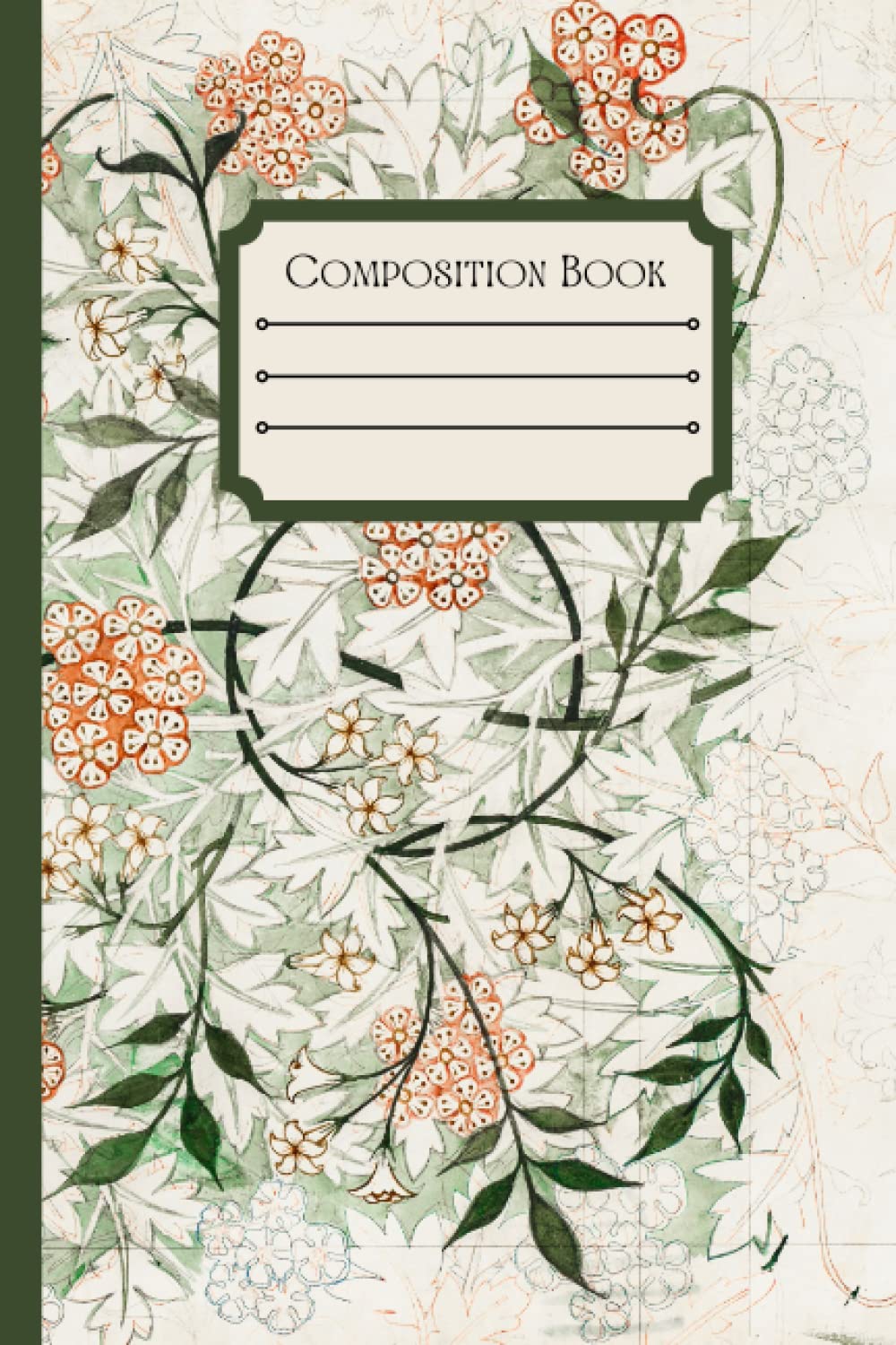 ler totalmente Composition Book: Light Academia Classroom Style Notebook with 120 Lined Pages