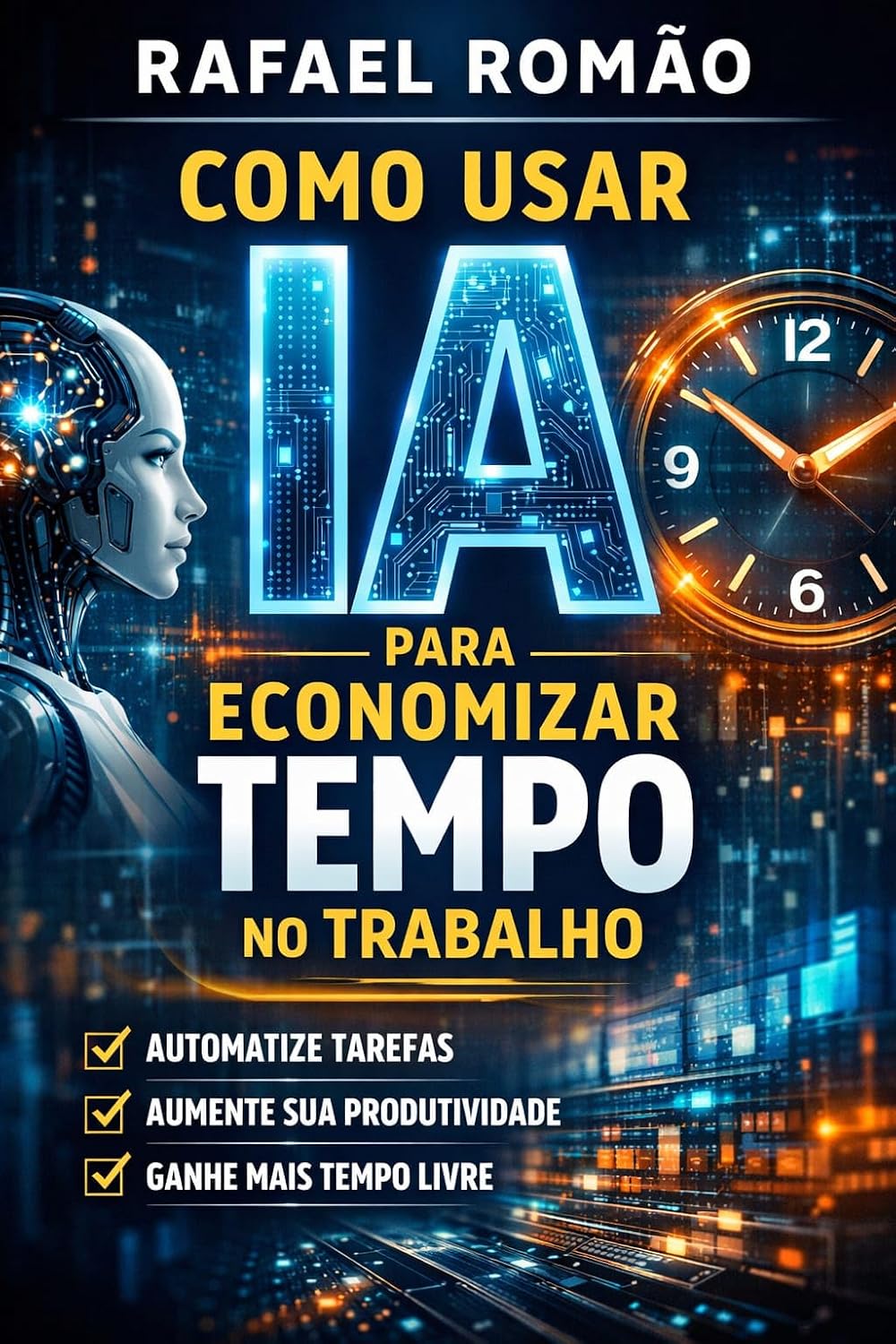 Como usar IA para economizar tempo no trabalho baixar o livro de graça