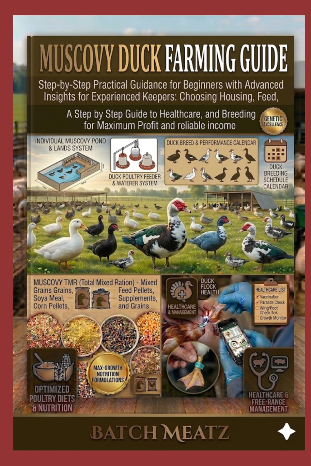 Muscovy Duck Farming Guide: Step-by-Step Practical Guidance for Beginners with Advanced Insights for Experienced Keepers: Choosing Housing, Feed,... for Maximum Profit and reliable income baixar o livro de graça