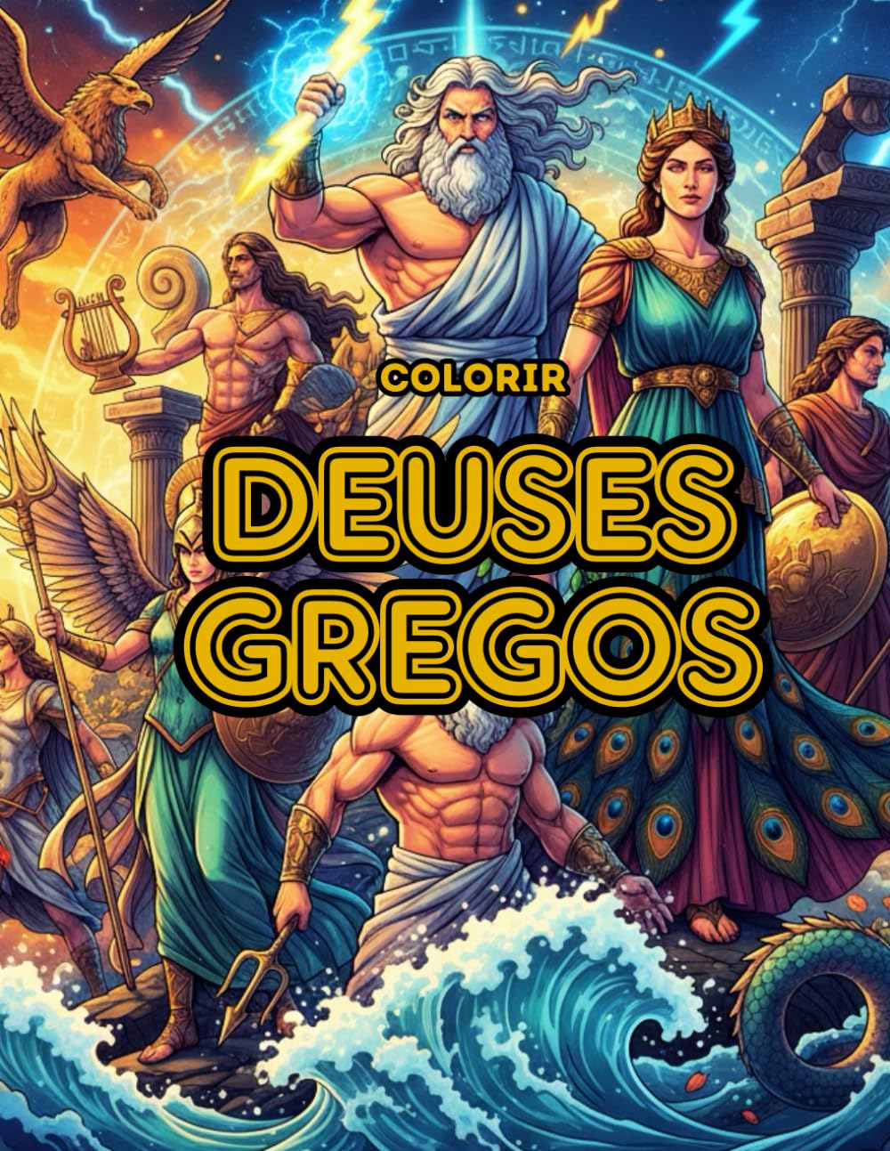 Deus Gregos: colorir (Portuguese Edition) baixar livro de graça