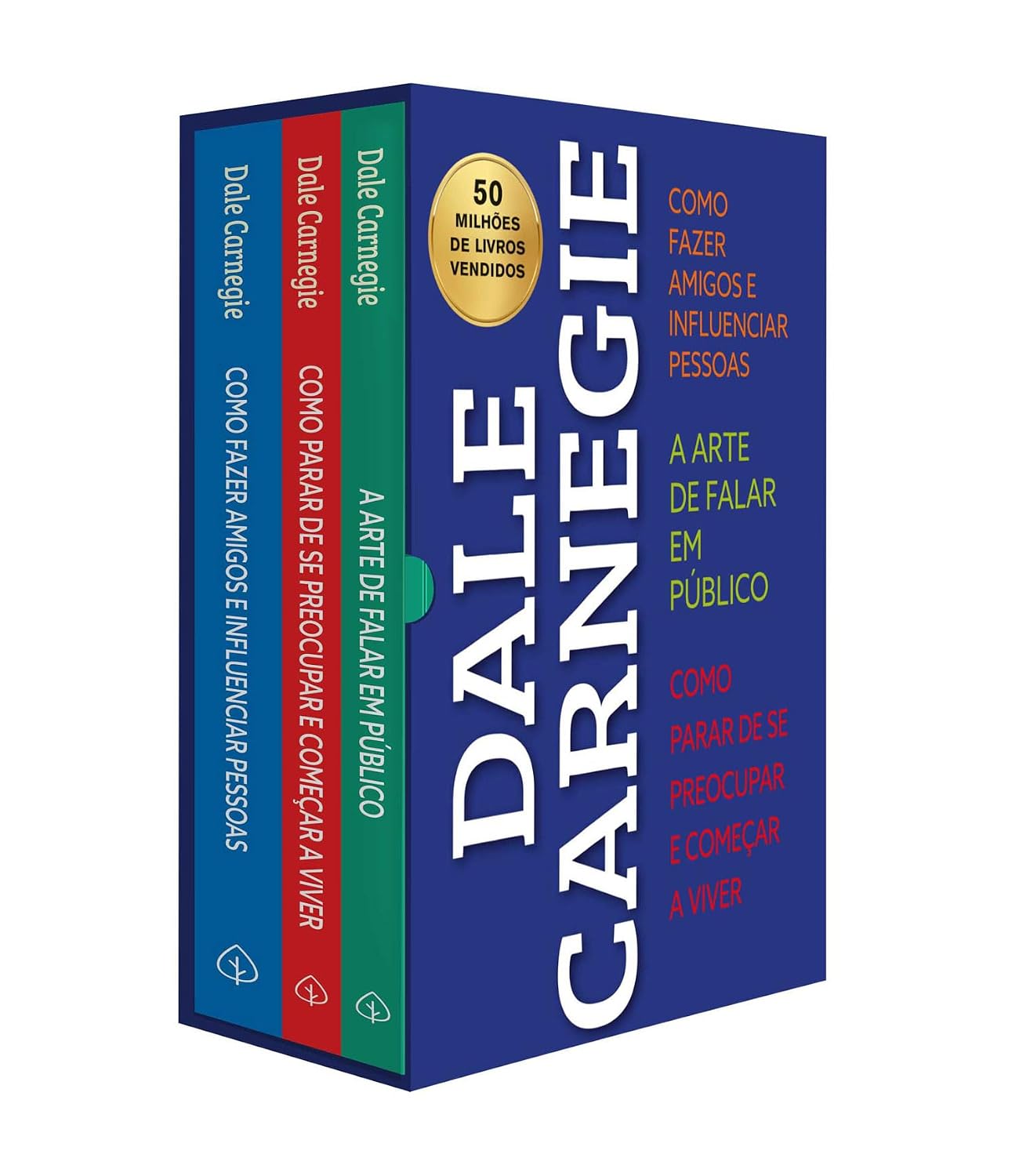 ler totalmente Box Dale Carnegie - Desenvolvimento Pessoal, Comunicação e Relacionamento - 3 Livros Clássicos
