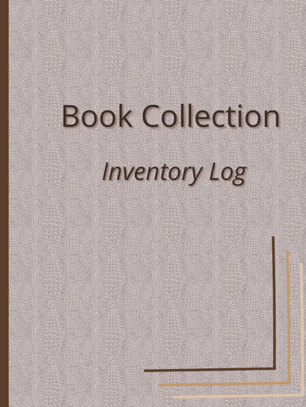 Book Collection Inventory Log: Collection Cataloging Journal for Book Collectors. baixar livro de graça