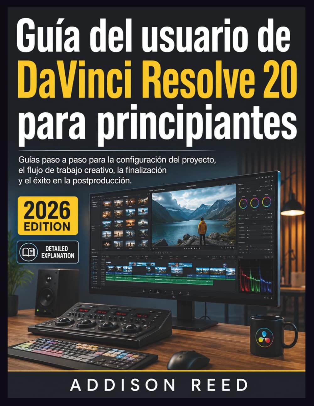 capítulo por capítulo baixar Guía del usuario de DaVinci Resolve 20 para principiantes: Guías paso a paso para la configuración del proyecto, el flujo de trabajo creativo, la... éxito en la postproducción. (Spanish Edition)