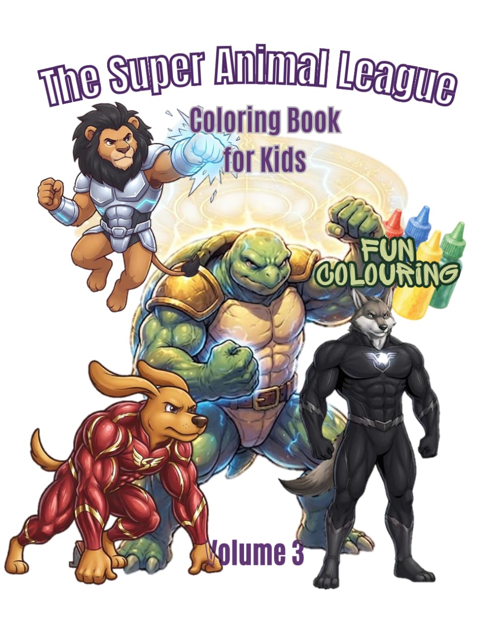 ler totalmente The Super Animal League- Part3: Coloring Book: Fun Superhero Animal to Color (Super Animals Coloring Book Series)